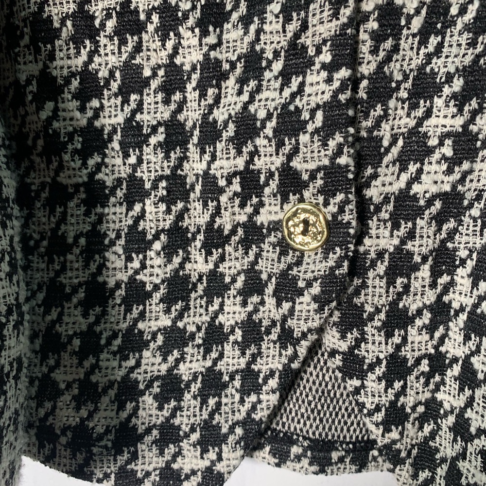 Zara NWT houndstooth blazer and miniskirt set Size L
Ref 1131/151 preppy party - Picture 8 of 13